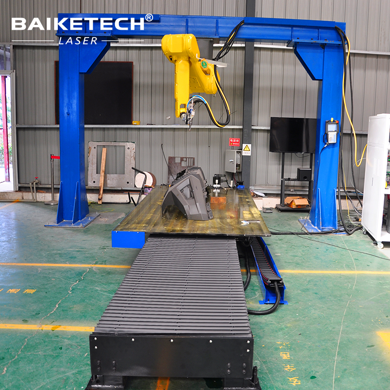 TH-RC1500LX【FOB】FANUC Robotic High End 3D Fiber Laser Cutter for Irregular Metal Hardware