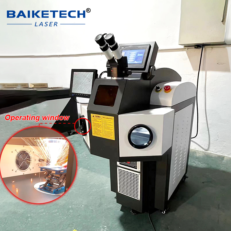 TH-YJW200C【FOB】YAG Vertical Jewelry Laser Welding Machine for Spot Welding