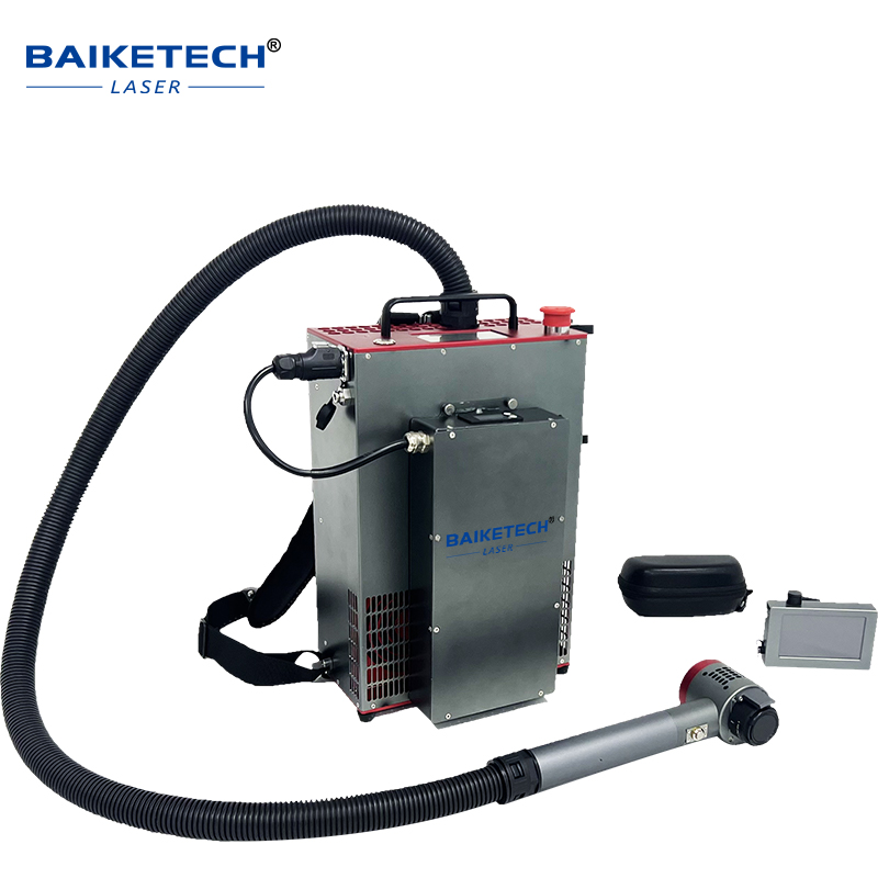 TH-FLC300MC-5 JPT【FOB】Pulse Laser Rust Cleaning Machine Backpack