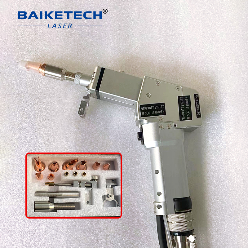 BWT20【FOB】QILIN BWT20 Double-axis Swing Laser Welding Head 2000W Water Cooling Double Laser Weld Gun