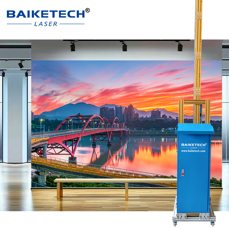 TH-UP200XQ【FOB】Industrial UV Wall Printer High Precision Vertical Inkjet for 3D Mural and Commercial Decoration