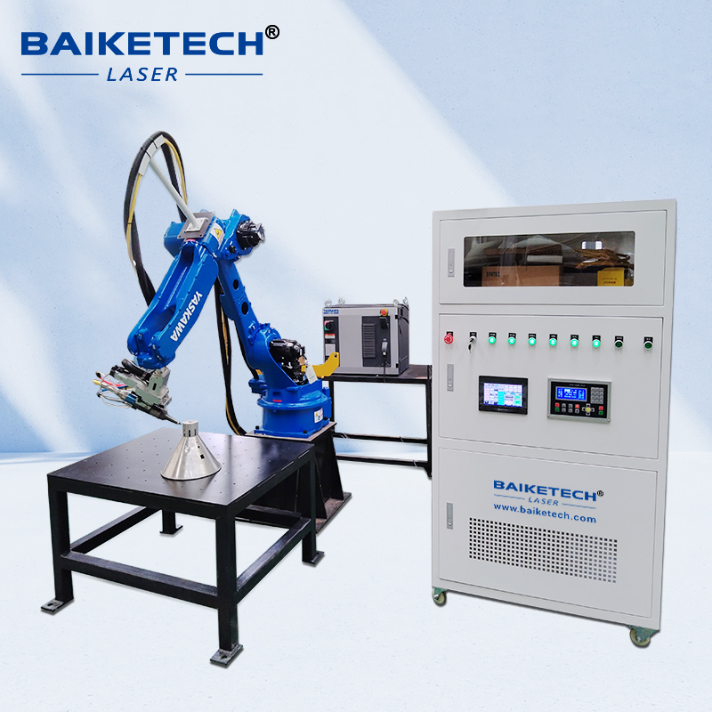 TH-RC1500HP【FOB】3D Robotic Laser Cutting Machine with Positioner for 360° Metal Parts