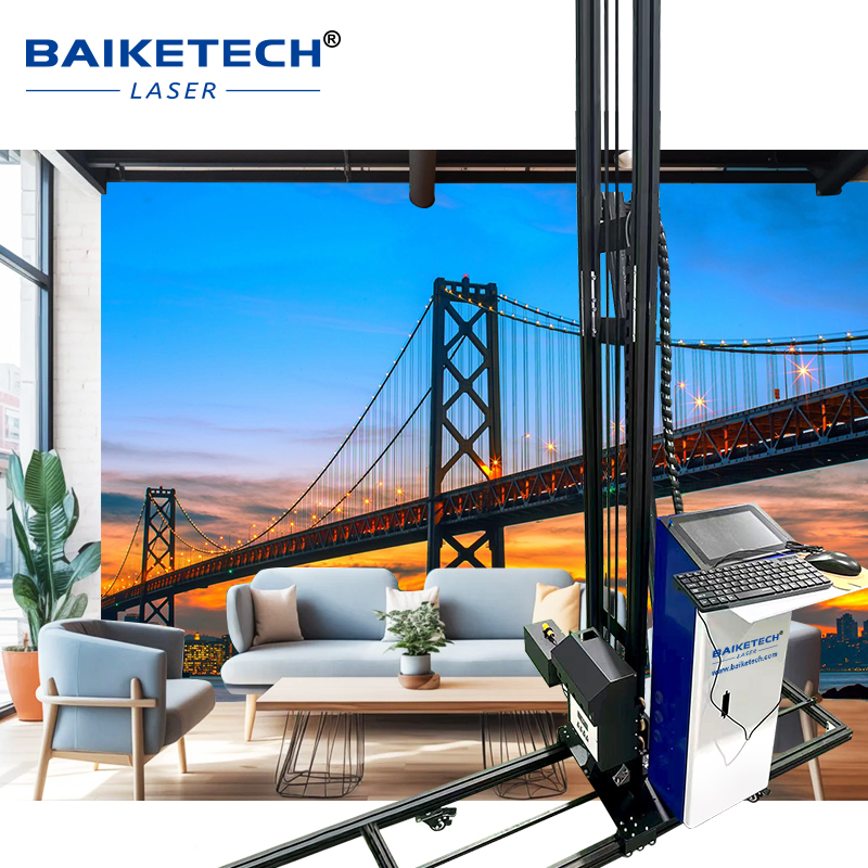 TH-UP1600XL Plus【FOB】High Precision 4M Wall Printer with Negative Pressure Ink System Unlimited Width for Hotel Malls and Cultural Wall Decoration