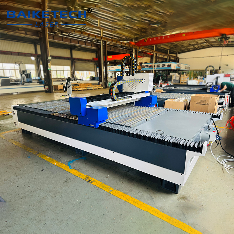 TH-T3015S 1500W【FOB】Single Platform Fiber Laser Cutting Machine for Metal Plate Cutting High Precision and High Efficiency