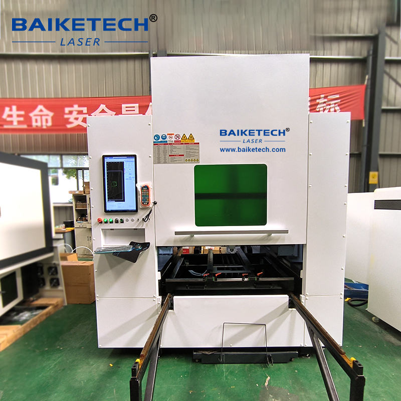 TH-8080L-1500XC【FOB】Fully Enclosed Precision Laser Cutter Stainless Steel Copper Silicon Steel Sapphire Ceramic Cutting Equipment