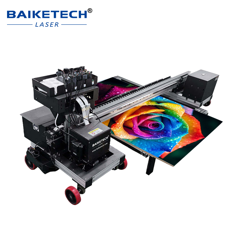 TH-D1400WX-3Plus【FOB】High Definition Floor UV Printer With Piezo Printhead UV LED Lamp Immediate Curing Direct Print On Wood Plastic Metal Glass