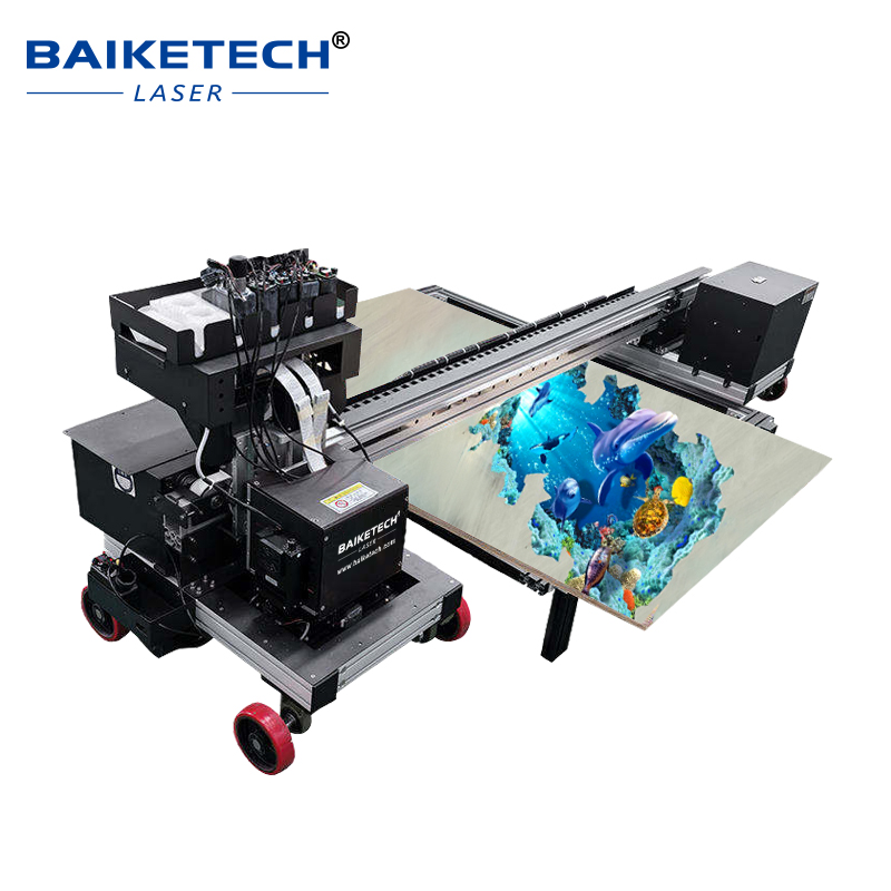 TH-D1600WX-4Plus【FOB】4m UV Floor Painting Machine Piezoelectric Printhead Instant Dry Outdoor Ground Marking Printer