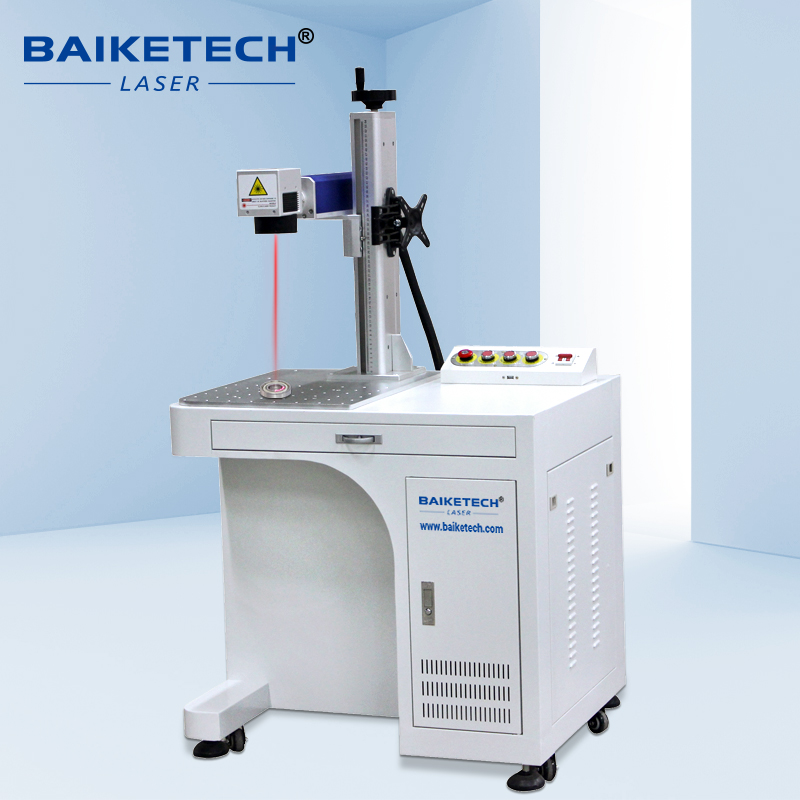 TH-400Plus-Ⅰ【FOB】Electric Lifting Cabinet Type Fiber Laser Marking Machine Auto Focus Metal Engraving Equipment 
