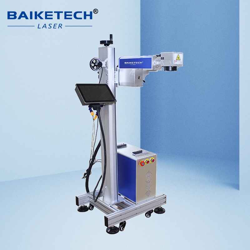 TH-600【FOB】Online Flying Fiber Laser Marking Machine Dynamic Synchronous Conveyor Laser Engraving Equipment For Automated Assembly Line Mass Production
