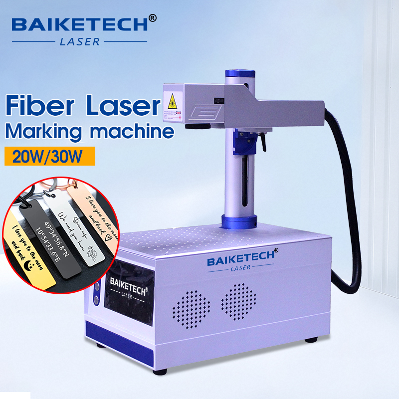 TH-450S【FOB】All-in-One Screen Fiber Laser Marking Machine 20W 30W Integrated Touch Screen Portable Laser Engraver for Metal Small Batch On-Site Marking