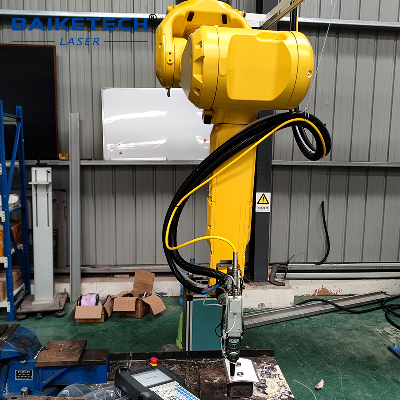 TH-RC6000BH【FOB】FANUC 3D 6 Axis Robot Laser Cutting Machine for Metal Sheet Tube Cutting