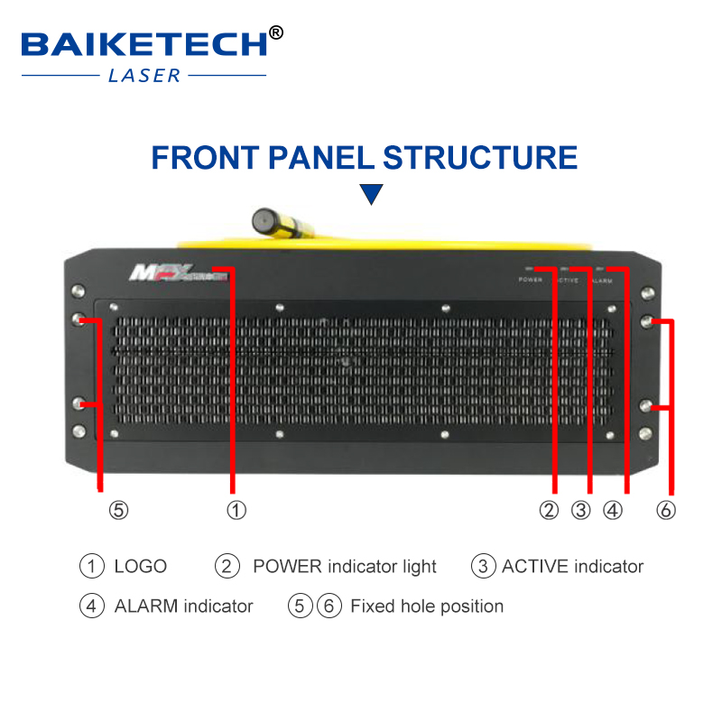 MFSC-800M【FOB】MAX CW Fiber Laser with Air-cooled System