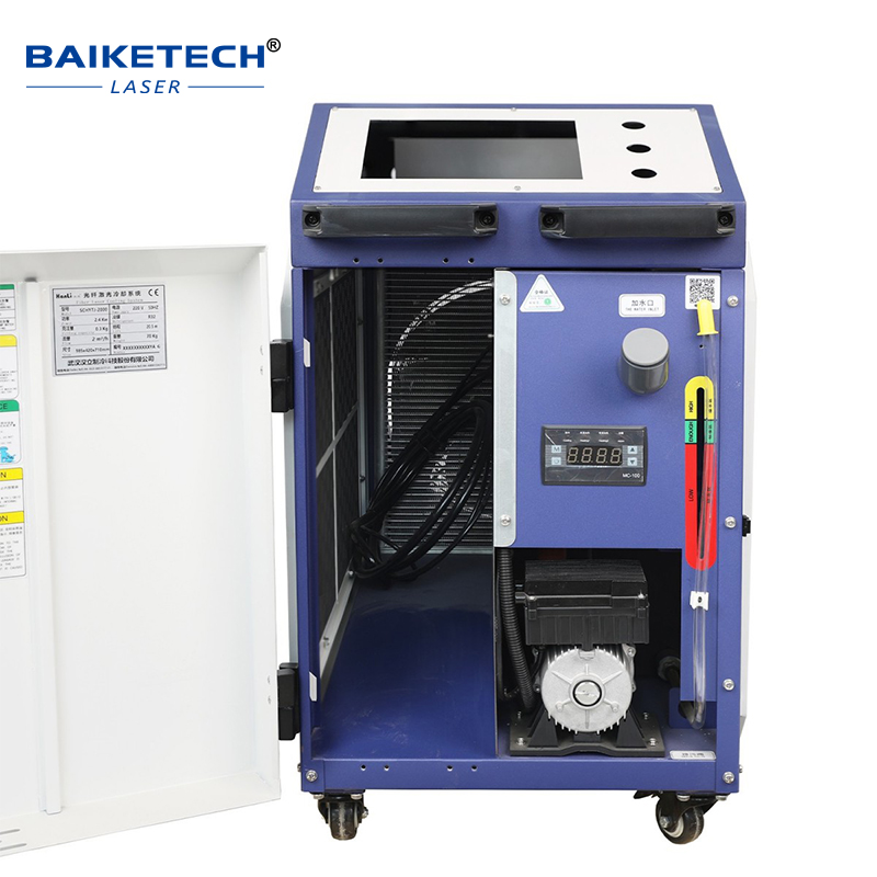 Baiketech Water Cooling Handheld Raycus Fiber Laser Welder Machine for Welding Metal Stainless Steel Aluminum