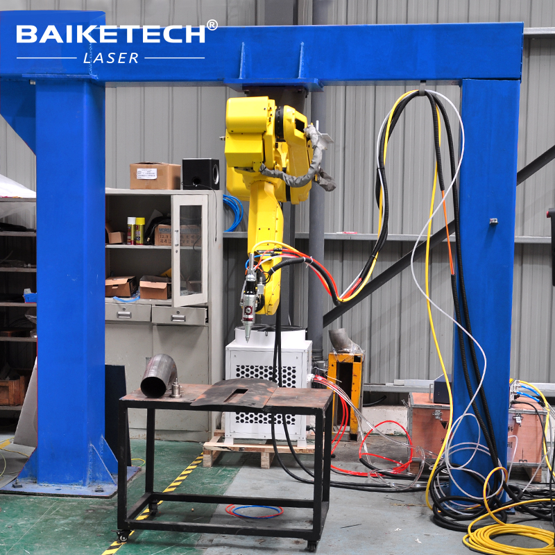 TH-RC2000A【FOB】FANUC 3D 6 Axis Robot Laser Cutting Machine for Metal Sheet Tube Cutting