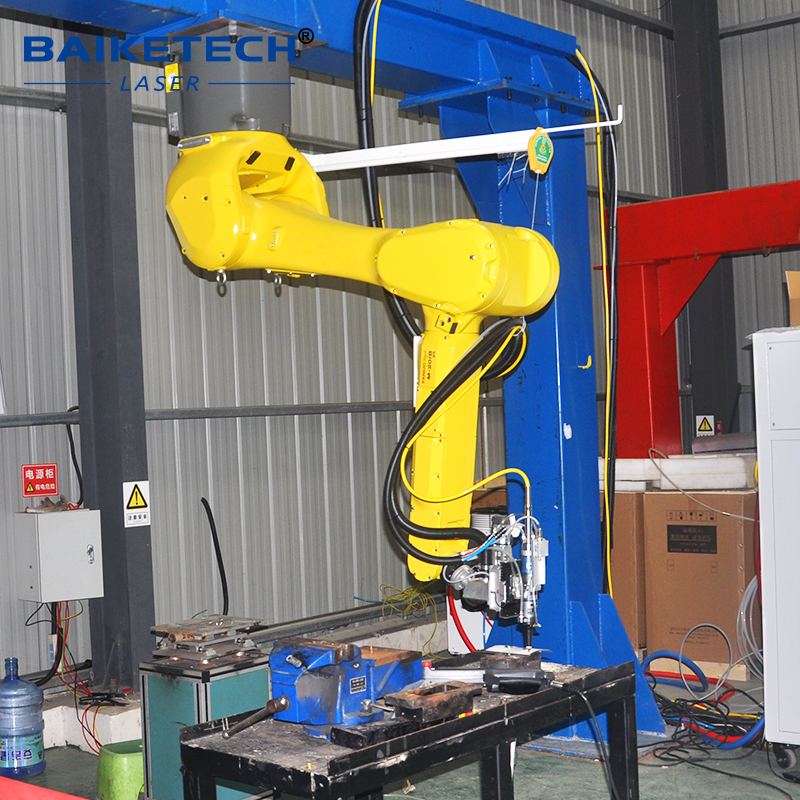 TH-RC1500B【FOB】FANUC 3D 6 Axis Robot Laser Cutting Machine for Metal Sheet Tube Cutting