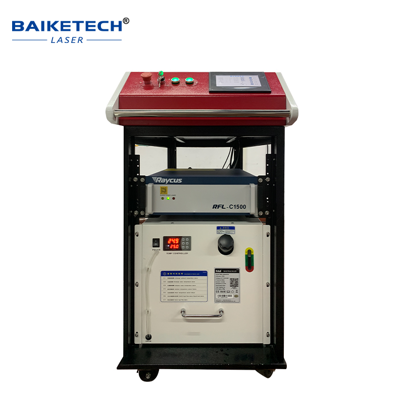 Baiketech Portable Handheld Raycus 1500W 2000W 3000W Fiber Laser Welding Machine Built for High-quality Welding