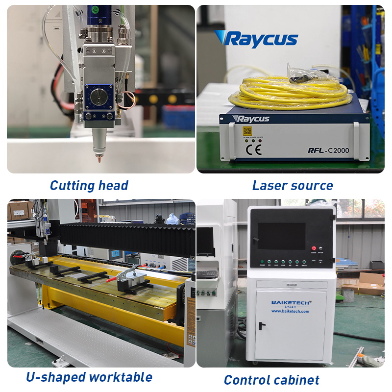 TH-2004L-1500【FOB】Special-shaped Material Laser Cutting Machine