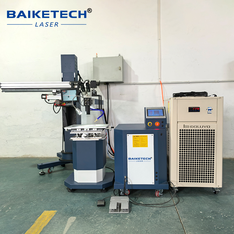 TH-WY200P【FOB】YAG Laser Cantilever Welding Machine with Automatic Lifting Platform