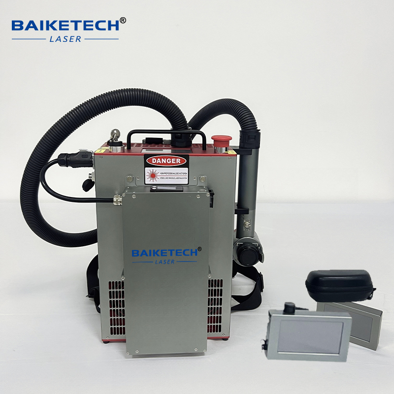 TH-FLC300MC-5 JPT【FOB】Pulse Laser Rust Cleaning Machine Backpack