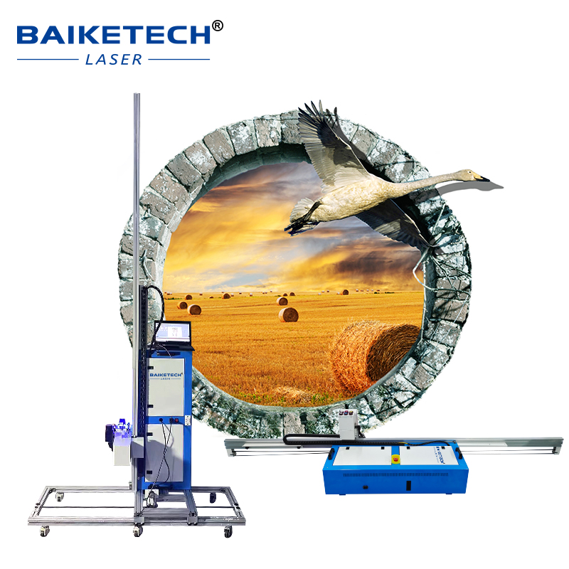 TH-GP3200X【FOB】3D UV Floor and Wall All in One Printing Machine to Print on Both Wall and Floor 2 in 1 Printer