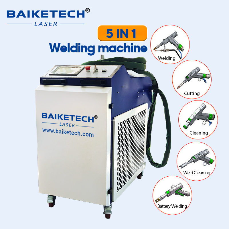 TH-HW1500(5in1)【FOB】Portable Handheld Fiber Laser Welder