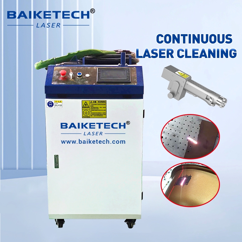 TH-FL3000E【FOB】High Quality Fiber Laser Cleaning Machine for Metal Surface Removal