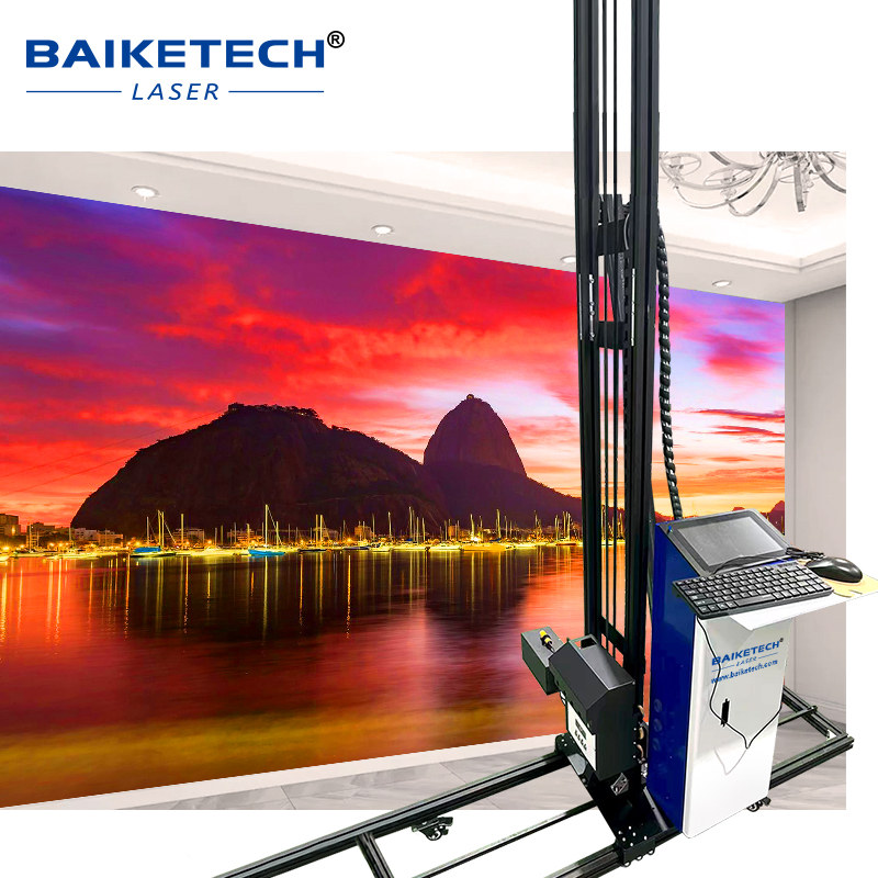 TH-UP1400XL【FOB】Commercial UV Wall Printing Machine with Negative Pressure Ink System and Fast Curing Ink for Durable Water and Sun Resistant Decor