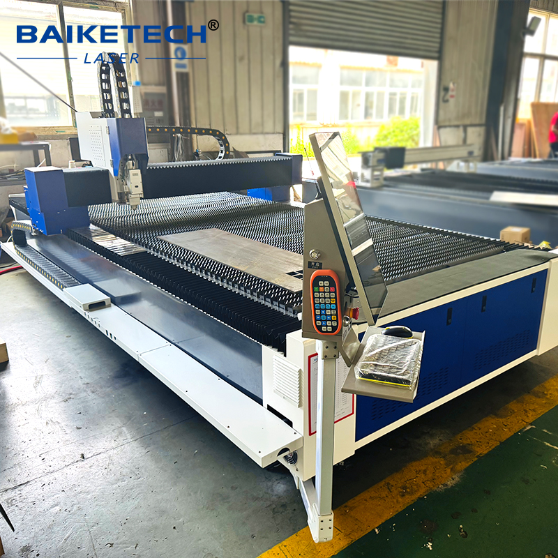TH-T3015S 1500W【FOB】Single Platform Fiber Laser Cutting Machine for Metal Plate Cutting High Precision and High Efficiency