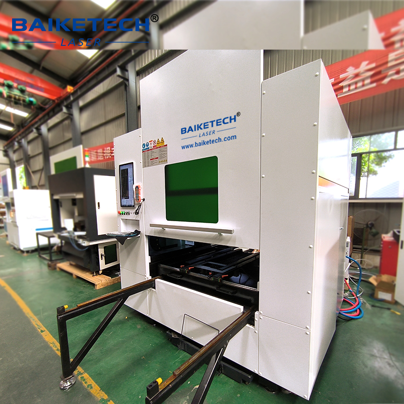 TH-8080L-1500XC【FOB】Fully Enclosed Precision Laser Cutter Stainless Steel Copper Silicon Steel Sapphire Ceramic Cutting Equipment