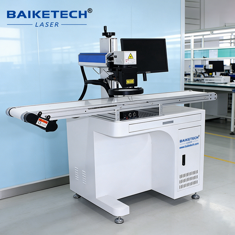 TH-400Plus-Ⅲ【FOB】Automatic Assembly Line Visual Positioning Fiber Laser Marking Machine Unmanned Conveyor Laser Engraving Equipment For Mass Batch Production