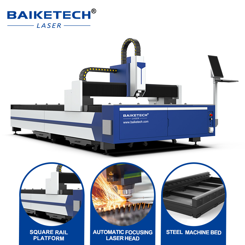 TH-A3015-1500W【FOB】Metal Sheet Fiber Laser Cutting Machine with Single Platform for Multiple Materials' Cutting