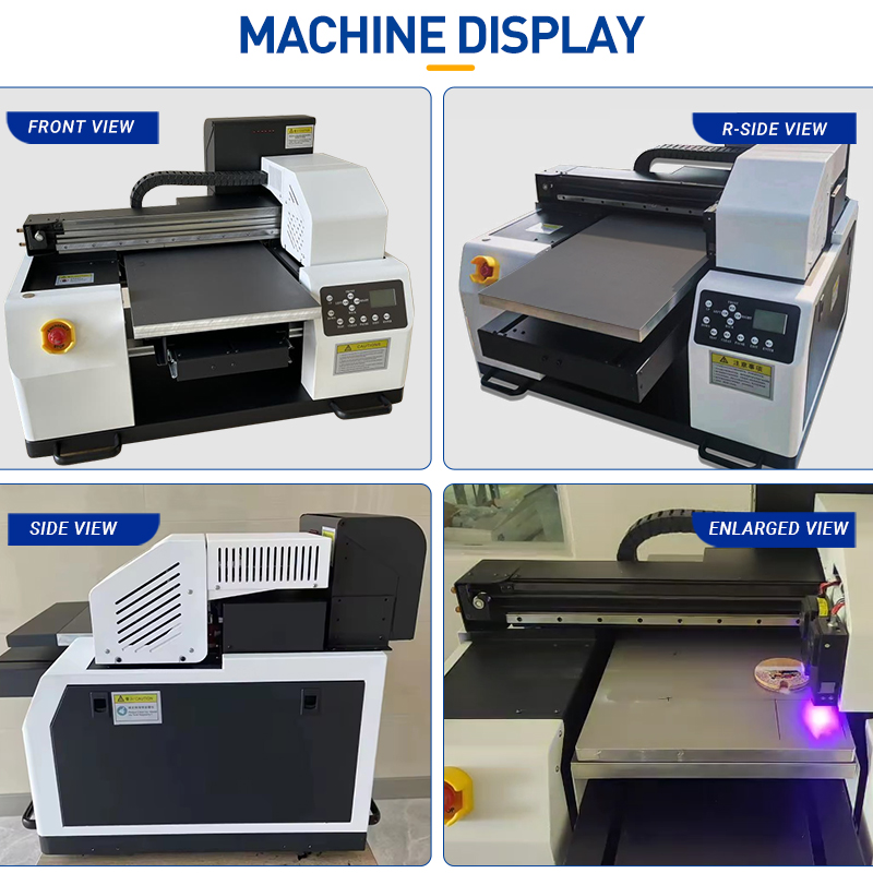 TH-XP600【FOB】UV Flatbed Multifunction DTF Printer with Easy Operations for Cloth Leather Crystal Printing