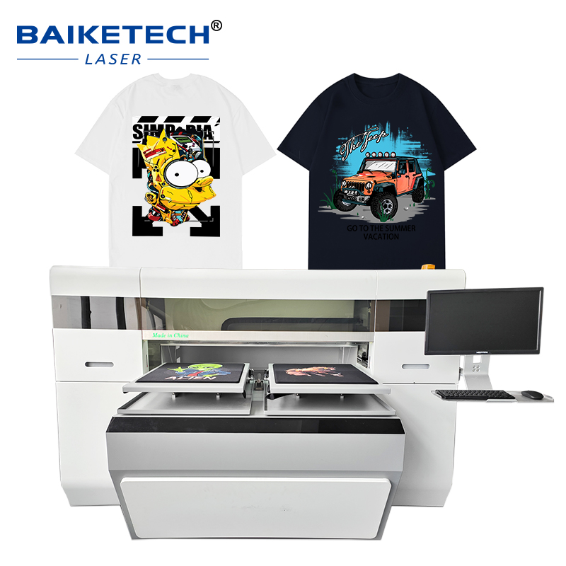 TH-i1600T【FOB】UV Multifunctional DTG Printer with Easy Operations for Cloth Leather Crystal Printing