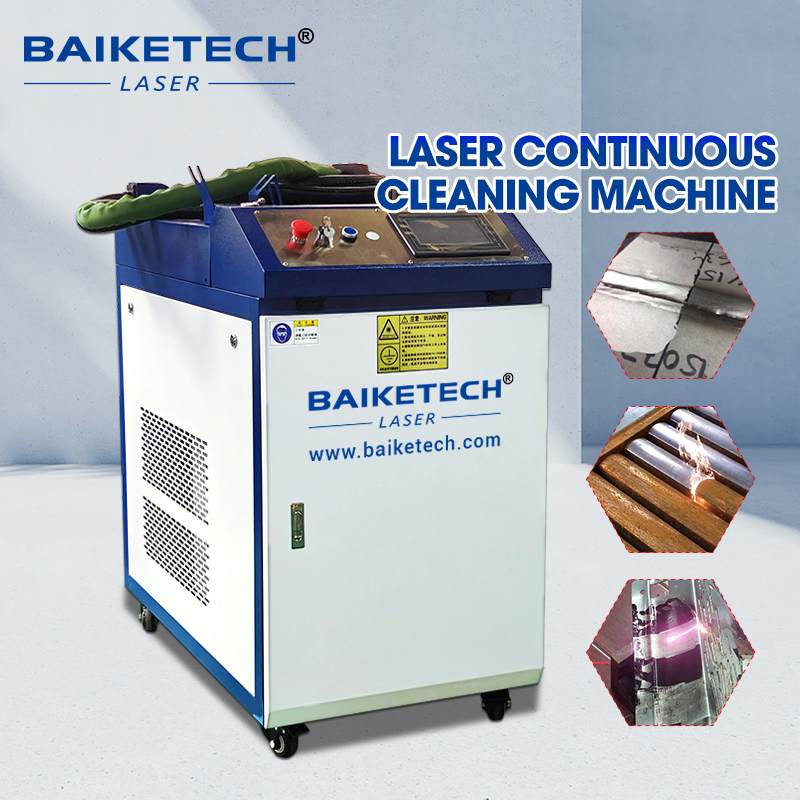 TH-FL3000E【FOB】High Quality Fiber Laser Cleaning Machine for Metal Surface Removal