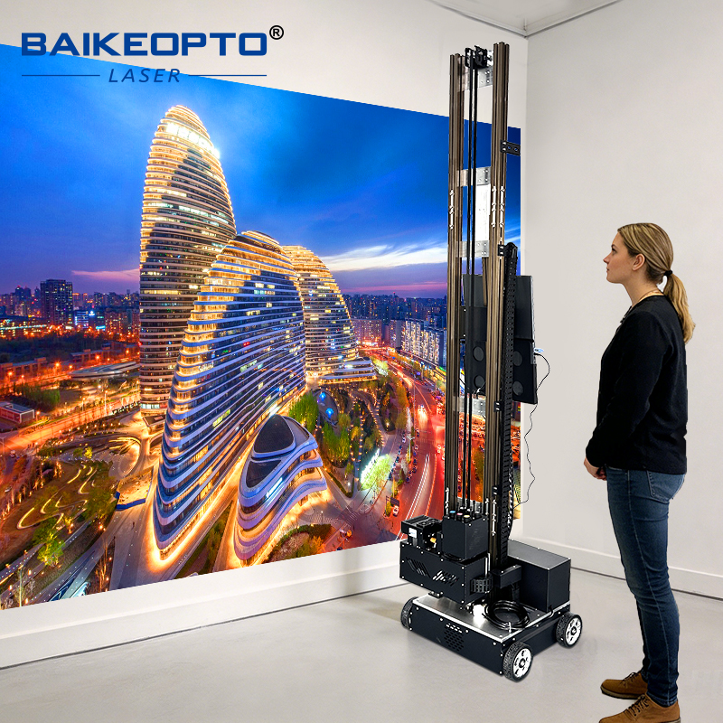 TH-UP1600PS【FOB】UV Vertical Inkjet Wall Printing Machine for Ceramic Wall White Wall Decor