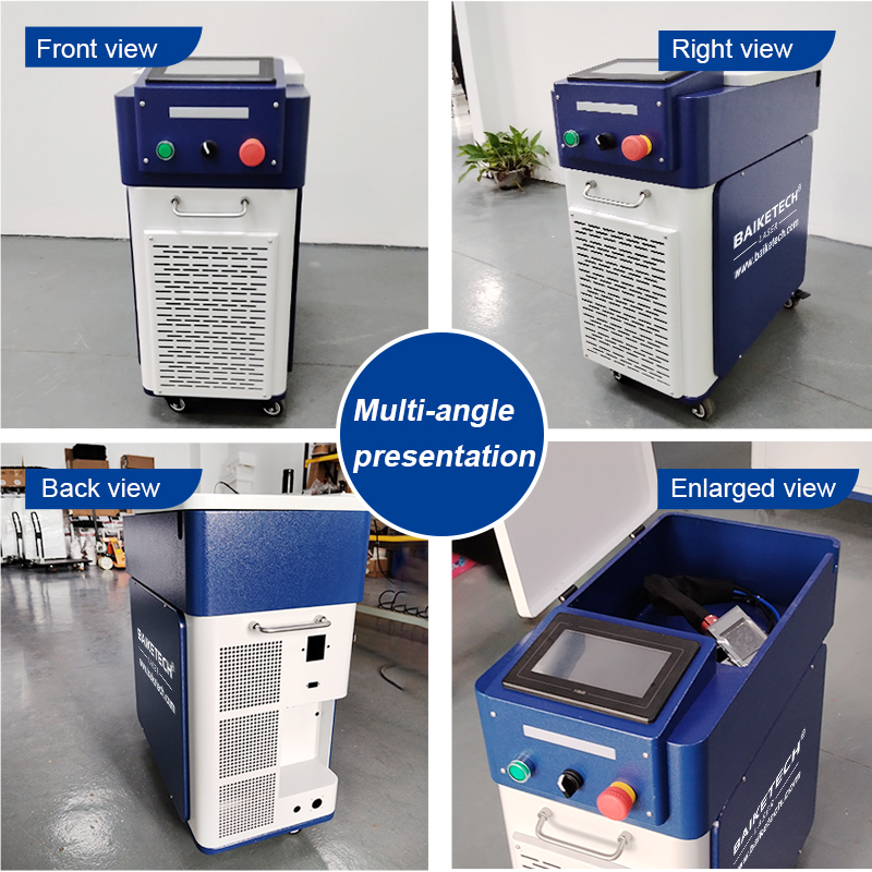 TH-FLC50S JPT【FOB】Pulse Fiber Laser Cleaning Machine Cabinet MOPA