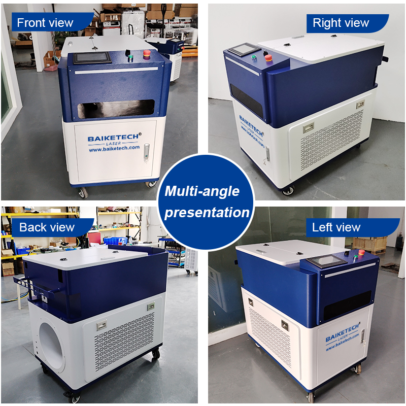 TH-FLC500M JPT【FOB】Multi Module MOPA Pulse Fiber Laser Cleaning Machine Cabinet Water Cooling