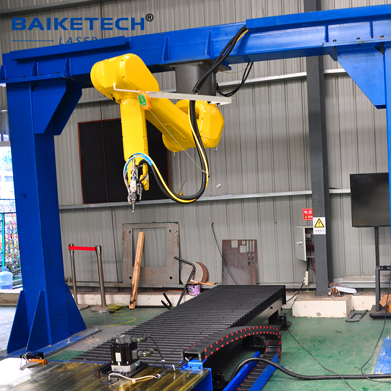 TH-RC1500LX【FOB】FANUC Robotic High End 3D Fiber Laser Cutter for Irregular Metal Hardware