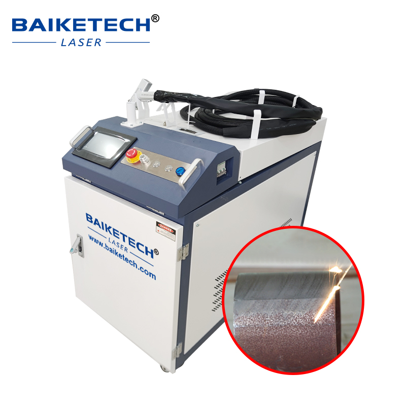 TH-HW1500E RAYCUS【FOB】Continuous Wave Laser Cleaning Machine Steel Derust Hanli Water Cooling