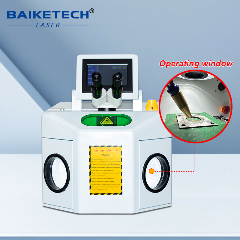 TH-YJW200H【FOB】High Quality YAG Laser Jewelry Welding Machine with Enclosed Working Platform