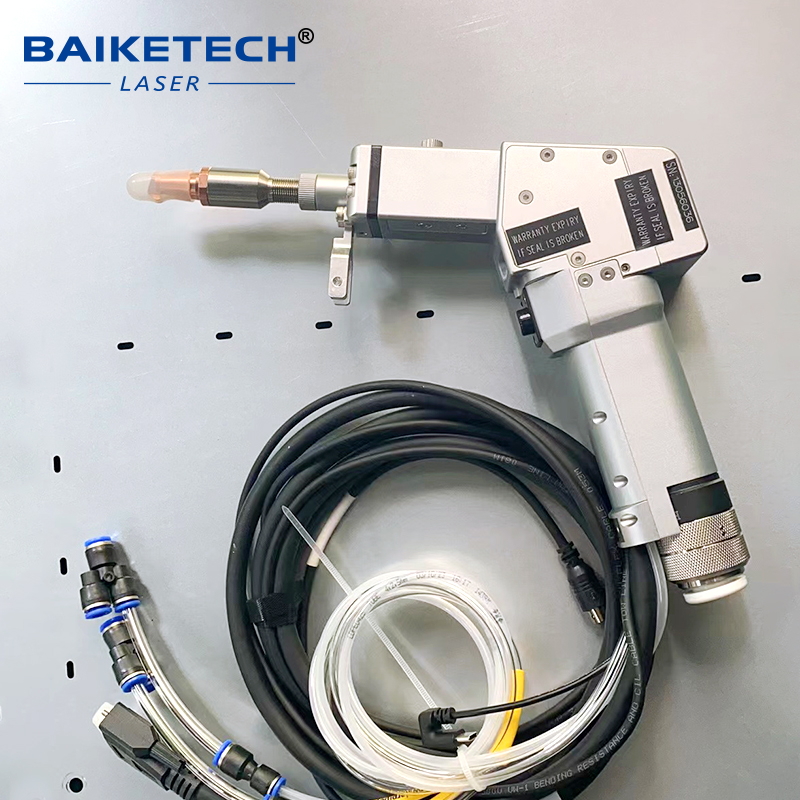 BWT20【FOB】QILIN BWT20 Double-axis Swing Laser Welding Head 2000W Water Cooling Double Laser Weld Gun