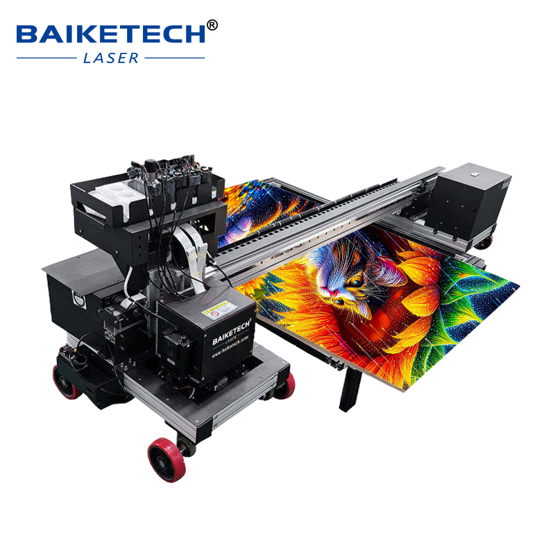 TH-D1600WX-3Plus【FOB】3m Wide UV Floor Inkjet Printer Dual Piezo Printhead Fast Dry Long Lasting Road Space Printing Equipment