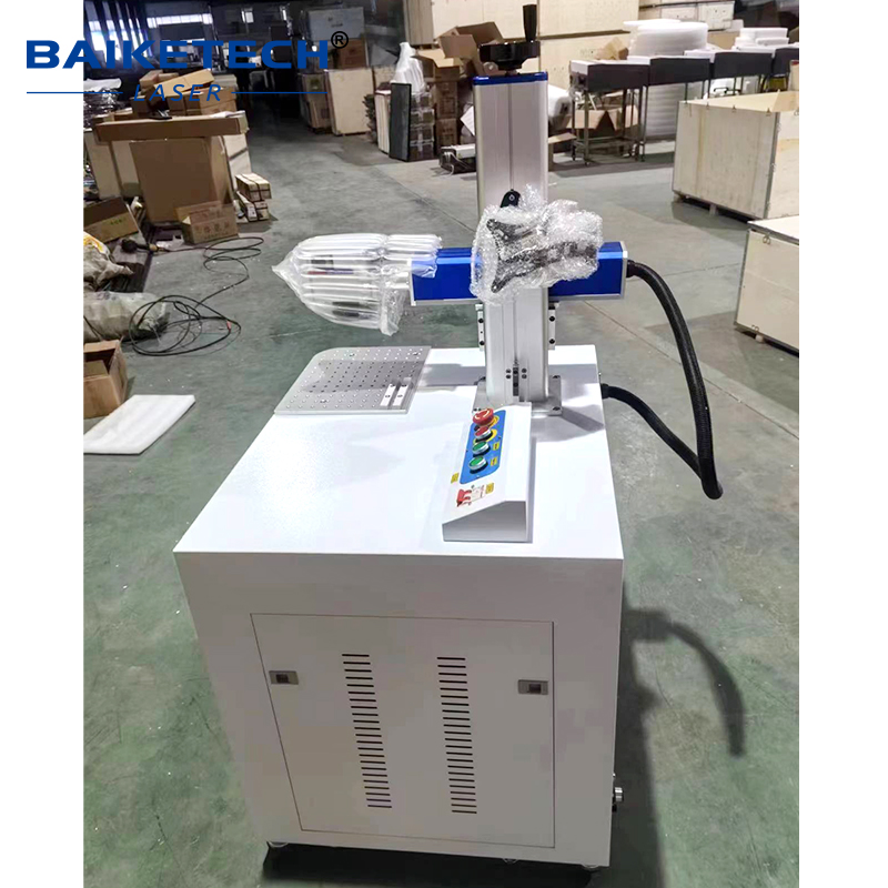TH-400Plus-Ⅰ【FOB】Electric Lifting Cabinet Type Fiber Laser Marking Machine Auto Focus Metal Engraving Equipment 