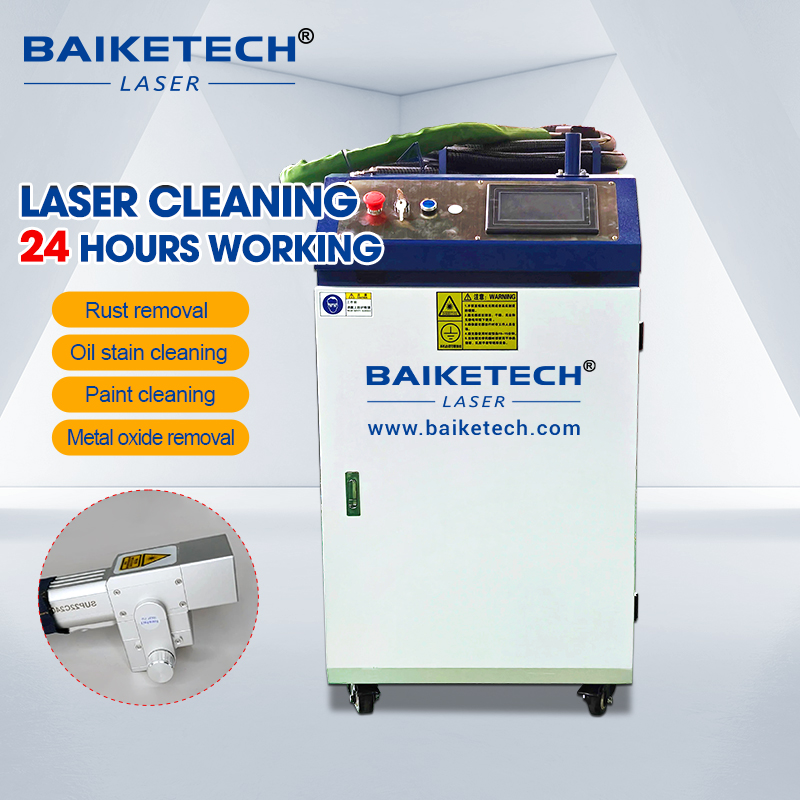 TH-FL3000E【FOB】High Quality Fiber Laser Cleaning Machine for Metal Surface Removal