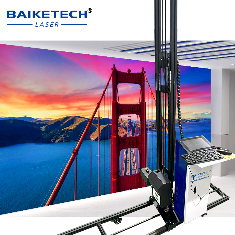 TH-UP3200XL Plus【FOB】Commercial Grade 4M Wall Printer with Fast Curing UV Ink Water and Sun Resistant for Durable Outdoor Murals and Indoor Decor