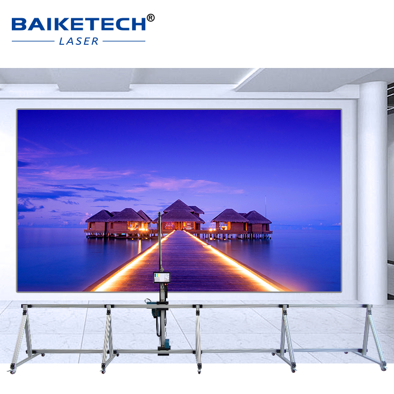 TH-GW256T【FOB】High Precision 2-in-1 Wall&Floor Printer Epson H18 Nozzle for Wall Printing Floor Painting