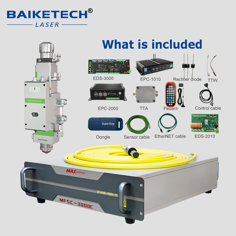 MFSC-3000【FOB】MAX 3-in-1 CW Fiber Laser for Laser Cutting Mold
