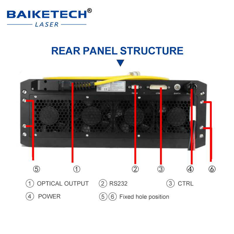 MFSC-800M【FOB】MAX CW Fiber Laser with Air-cooled System