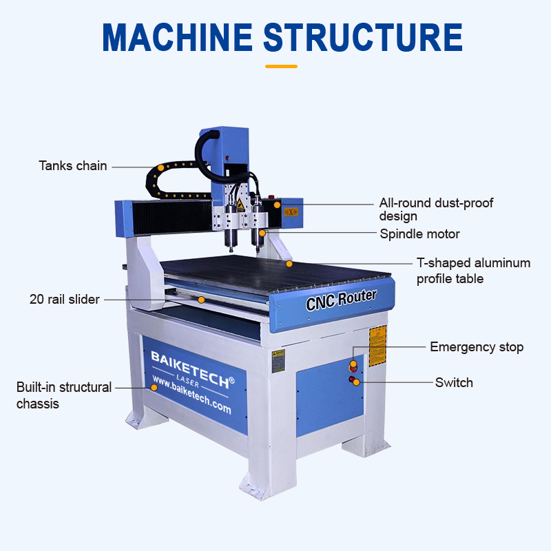 TH-C6090S 1500W【FOB】CNC Router Machine