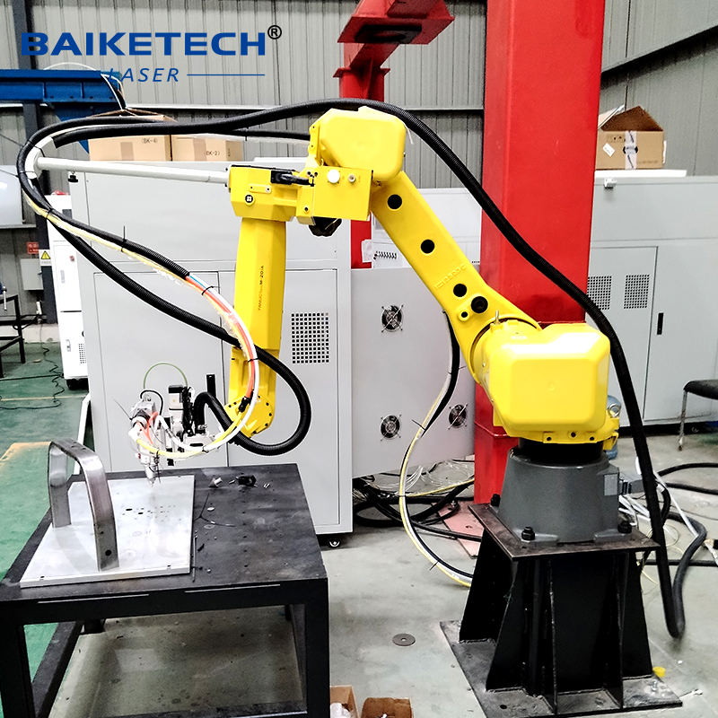 TH-RC2000A【FOB】FANUC 3D 6 Axis Robot Laser Cutting Machine for Metal Sheet Tube Cutting